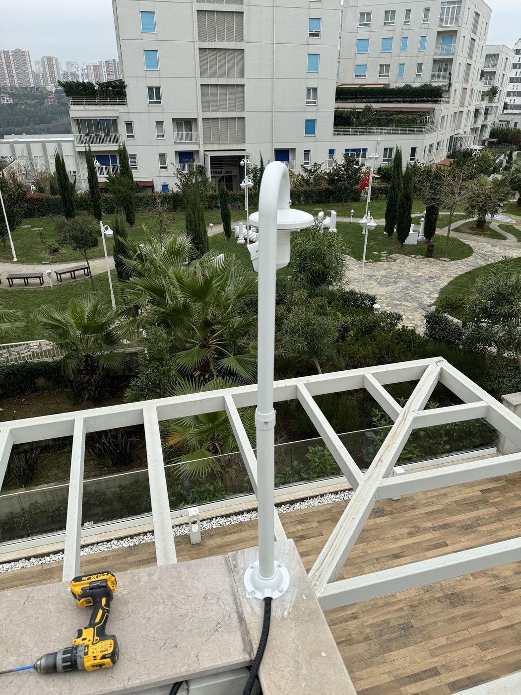 180° panoramik kamera direk montajı